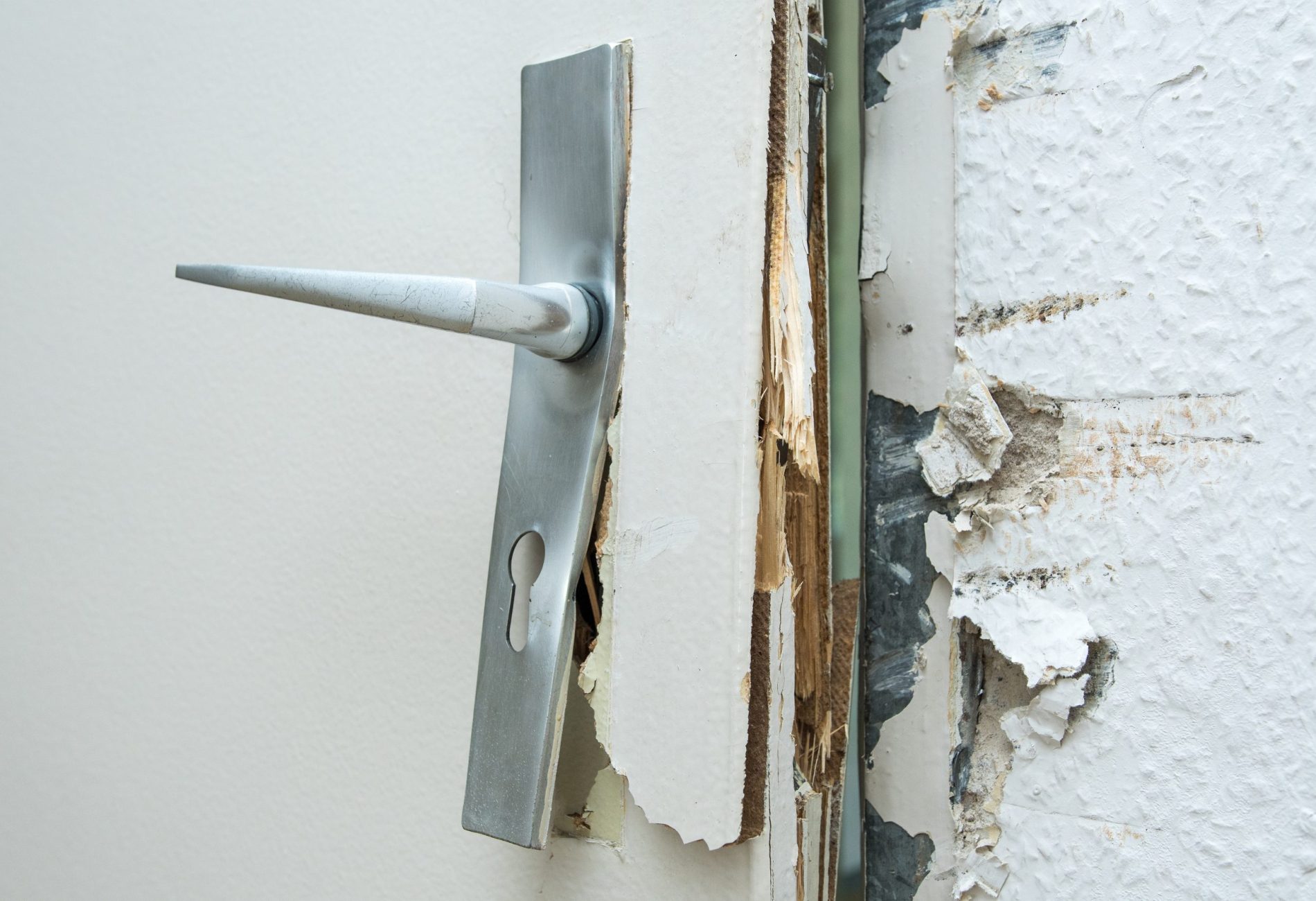 aufgebrochene TÃ¼r